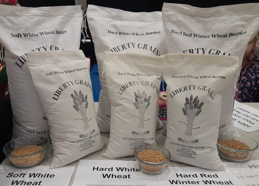 Combination Wheat Berry Bundles - Hard Red Winter, Hard White, and Soft White gallery