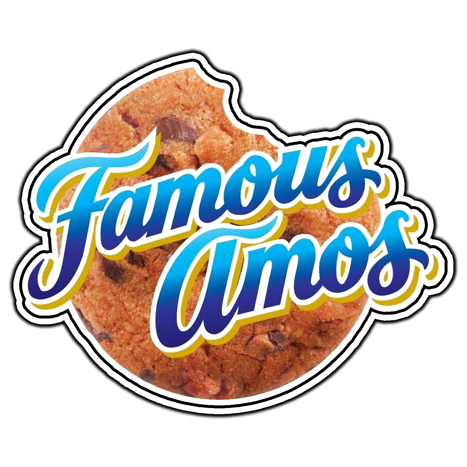 Famous Amos Cookies Logo #1 Sticker Waterproof Vinyl Decal Die-Cut Garage gallery
