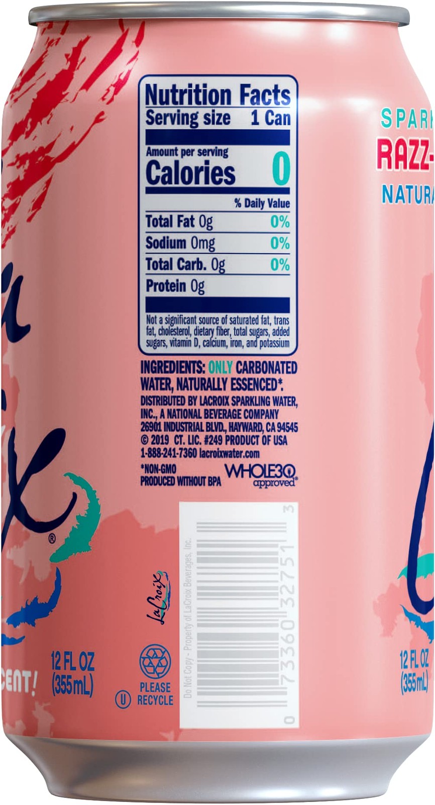 La Croix, Sparkling Water Cran-Raspberry, 96 Ounce Pack 12 Fl Oz (Pack of 8) gallery