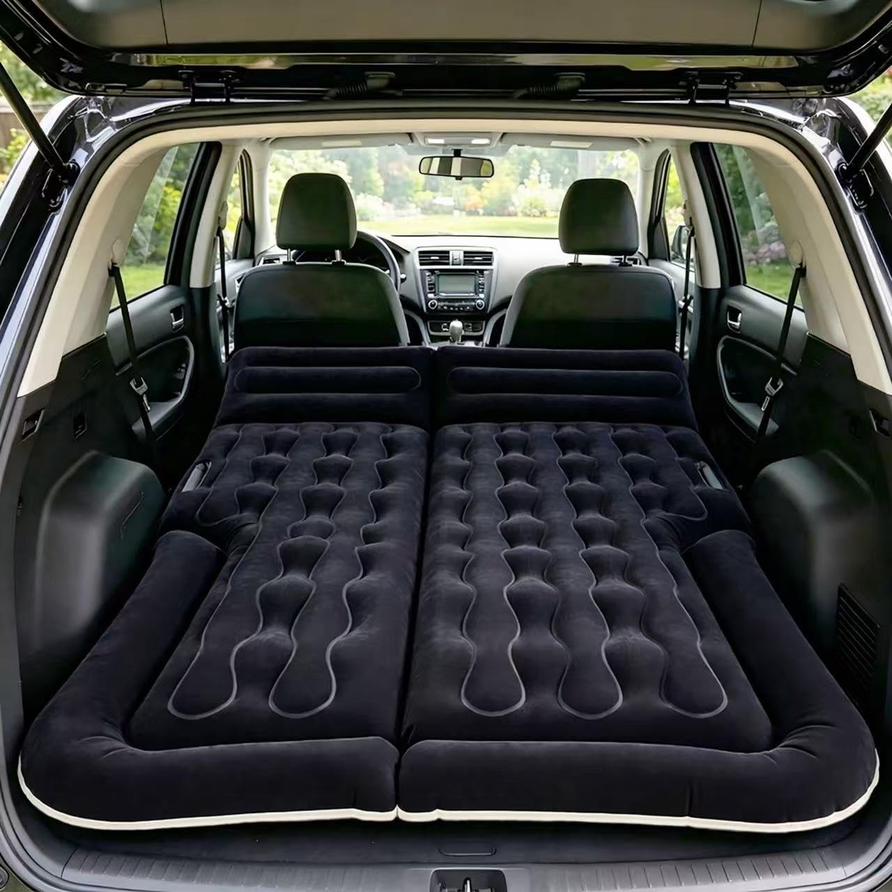 Inflatable Car Mattress for SUV, Sedan, Truck & Minivan, Back Seat Car Bed fo... gallery