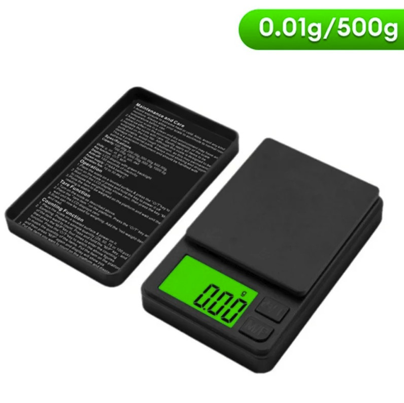 1pc Digital Pocket Scale 1000g 0.1g Mini Gram Jewelry Food Scale - NEW gallery