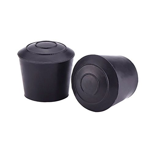1 inch Table Chair Rubber Leg Tips Caps, Pack of 16, Black (1 Inch, 16) gallery