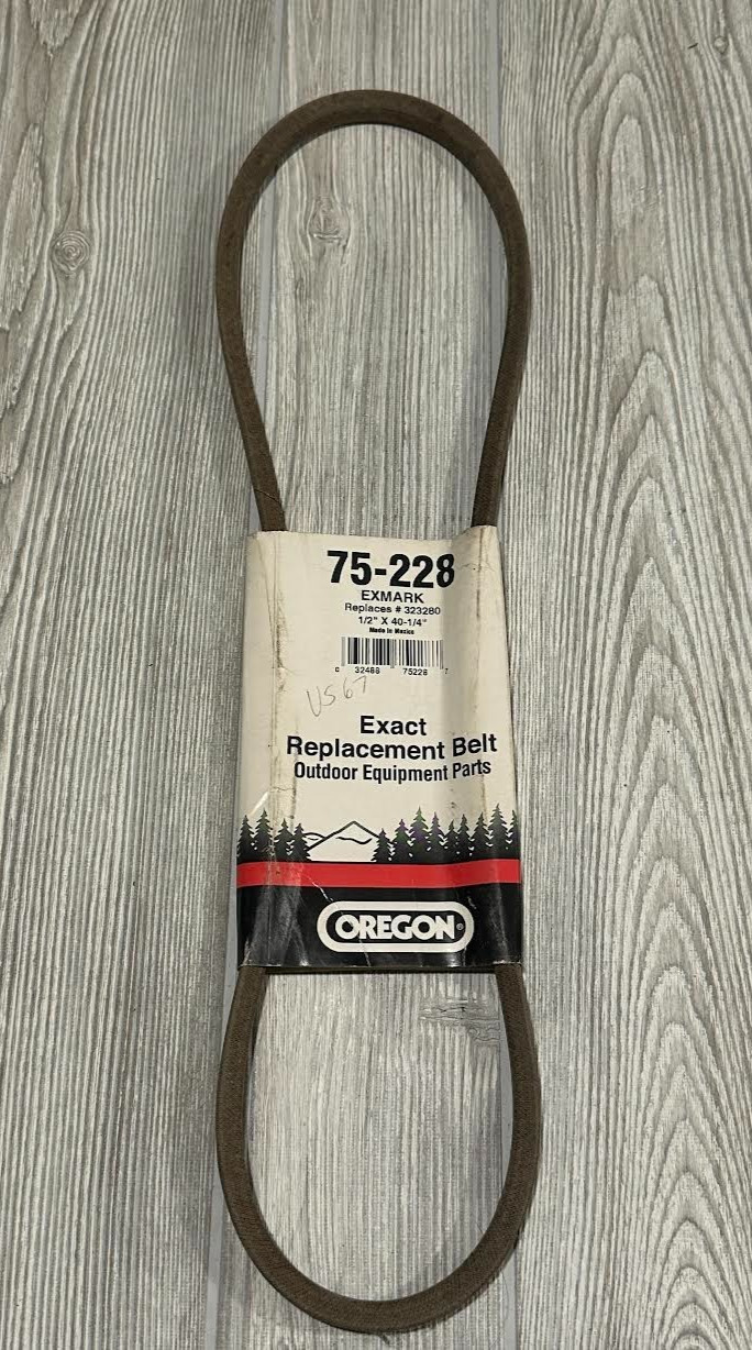 Oregon 75-228 Replacement Belt for Exmark 323280, 1/2-inch x 39-3/4-inch gallery