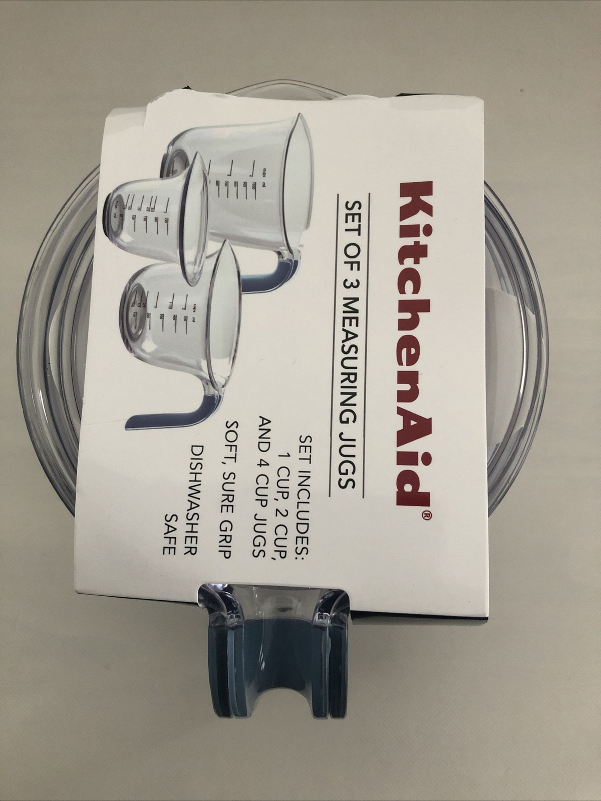 New KitchenAid Blue Velvet Measuring Cups Jugs (1, 2, 4 Cup) - 3 Piece - HBLA gallery