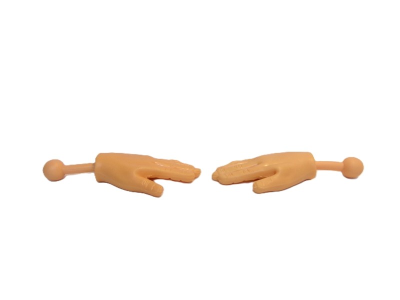 NEW - Little Plastic Prank Hands, Funny Joke Gags, Trick Up Your Sleeves (NIP) gallery