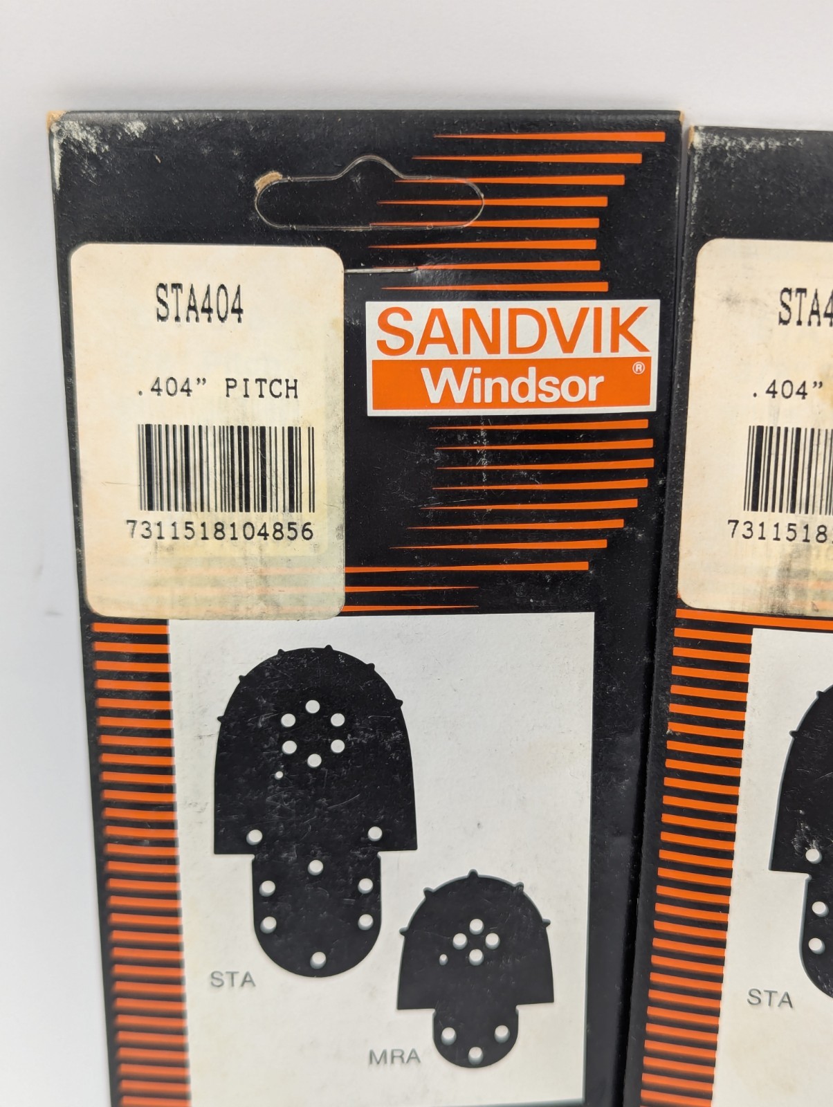 Windsor STA404 Speed Chainsaw Bar Tip Replacement .404" Pitch, New Lot of 2 gallery