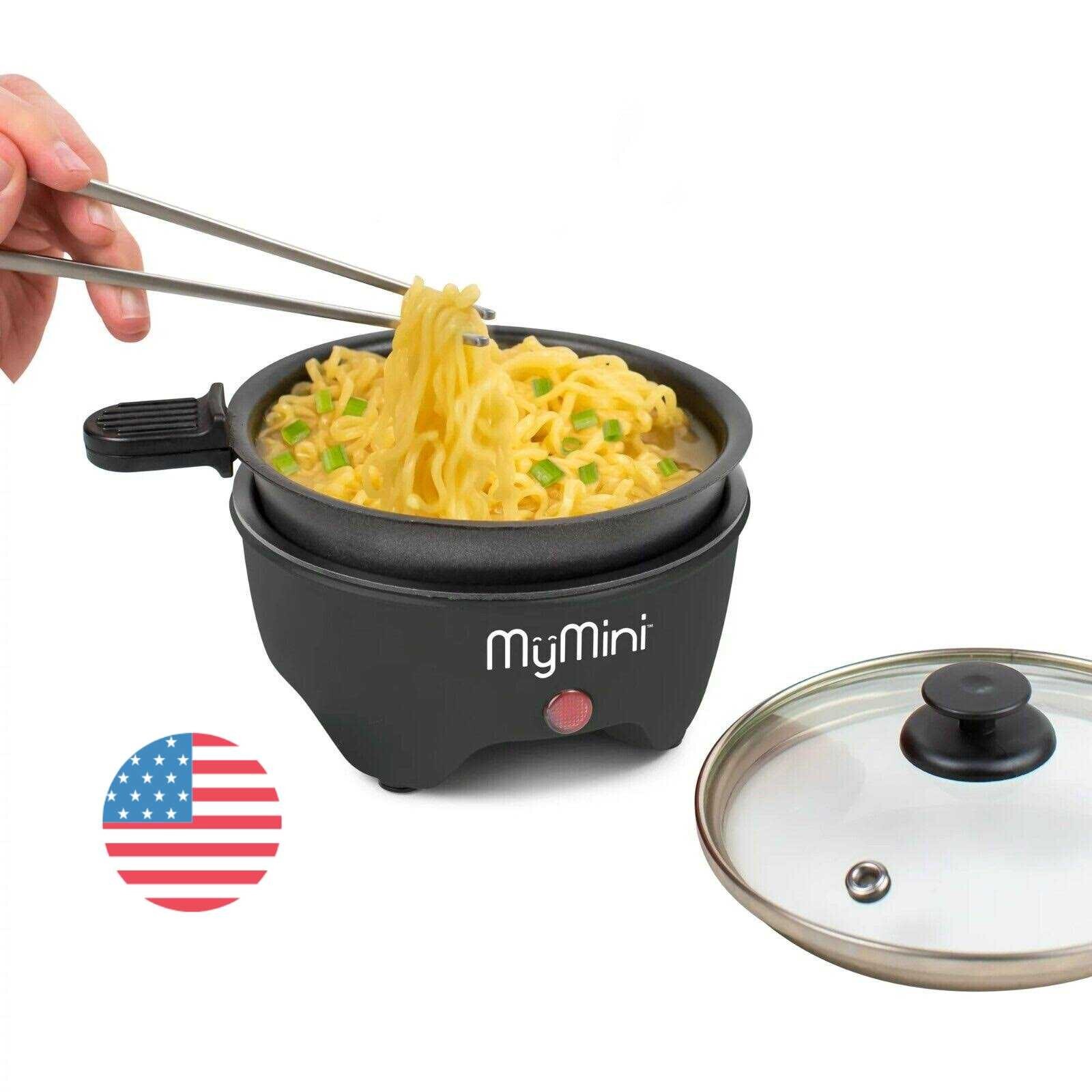 MY MINI NOODLE COOKER & SKILLET Blackberry 5" skillet 260 Watts Non-Stick NIB gallery