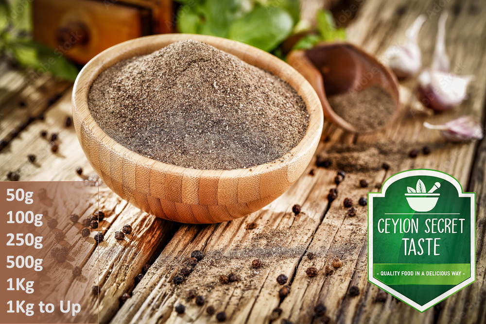 Black Pepper Powder 100g | Black Pepper | Ceylon Secret Taste Organic | Spices gallery