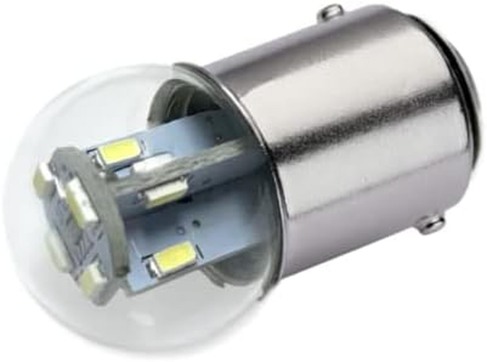 "#90 Miniature Bulb LED Replacement | 12/14 Volt AC/DC | Base Style: BA15D | Rep