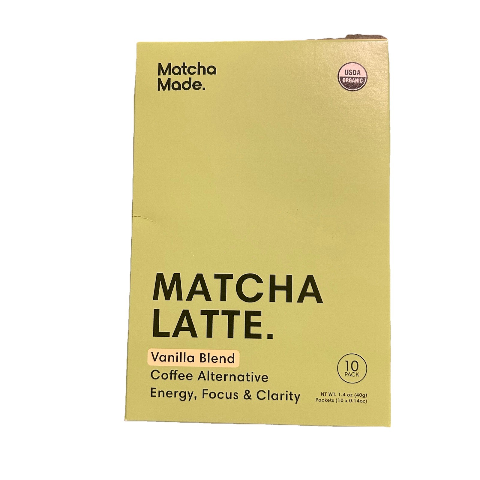 Vanilla Blend Ceremonial Grade Matcha Latte Powder, Vanilla Blend 10 Pack 11/26 gallery