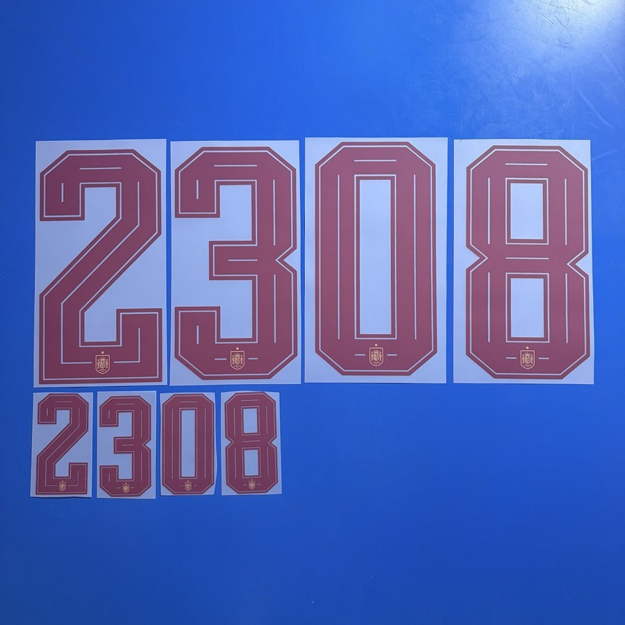 2026 Spain Name Number Personalise Customise Player Size Nameset ID Print gallery