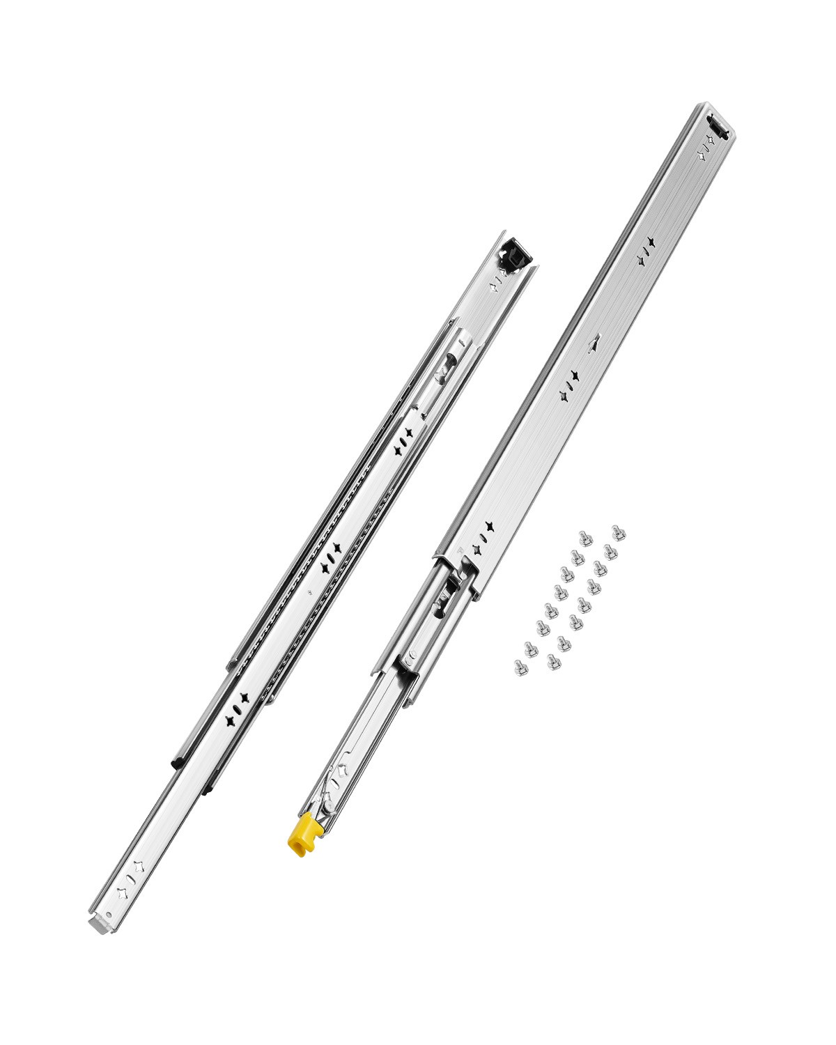 1 Pair 16-60 in Soft-Close Drawer Slides Ball Bearing Full Extension gallery