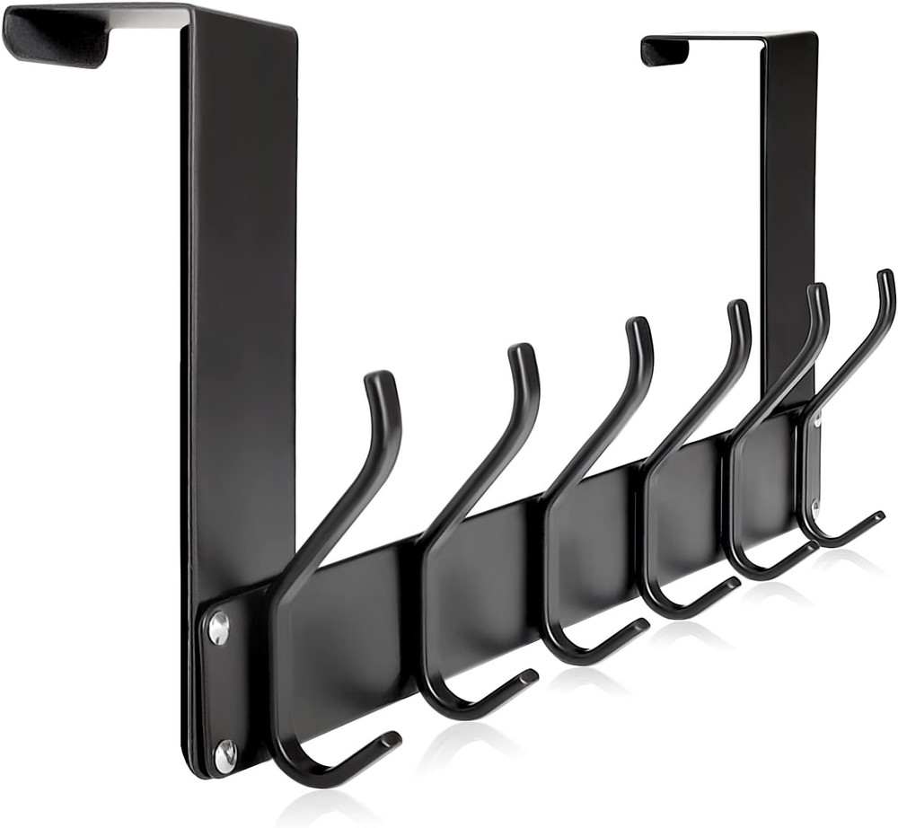 over the Door Hooks, No Assembly Required Door Hanger Hook, Sturdy over the Door
