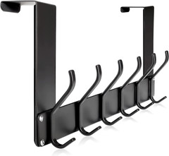 over the Door Hooks, No Assembly Required Door Hanger Hook, Sturdy over the Door
