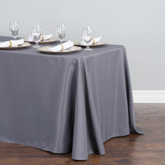 1/10 pack 90 x 156 in. Rectangular Polyester Tablecloths,33 Color Wedding Event gallery