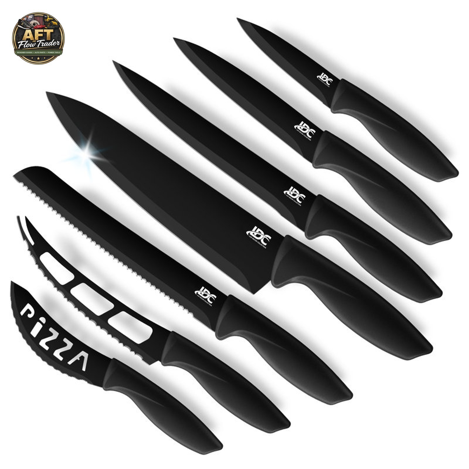 Lux Decor Collection Stainless Steel Knife Set - 15 Pieces gallery