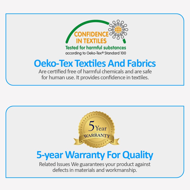 Elif Bamboo Pillows Adjustable Shredded Memory Foam Bed Pillows King or Queen gallery