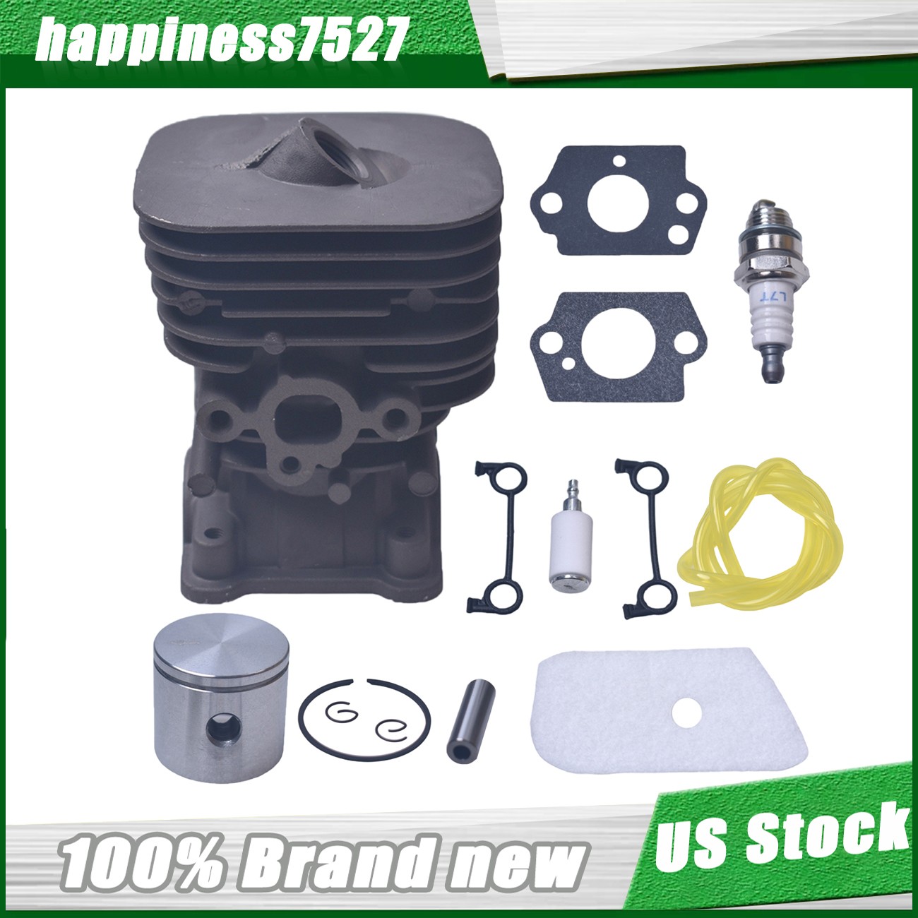 35mm Trimmer Cylinder Piston Kit For Husqvarna 128C 128CD 128L 128LD # 545008082 gallery