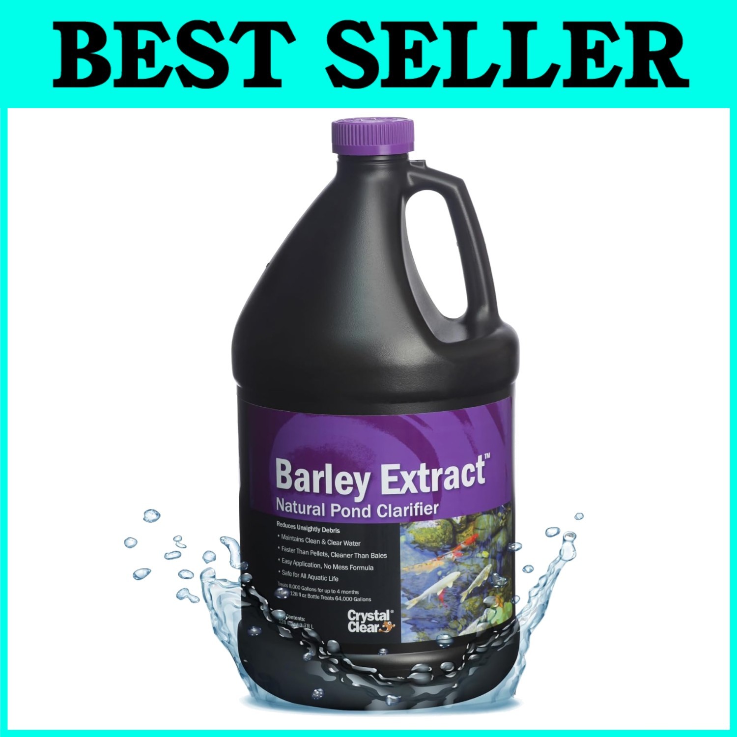 Fast-Acting Barley Extract Pond Treatment - 1 Gallon# gallery
