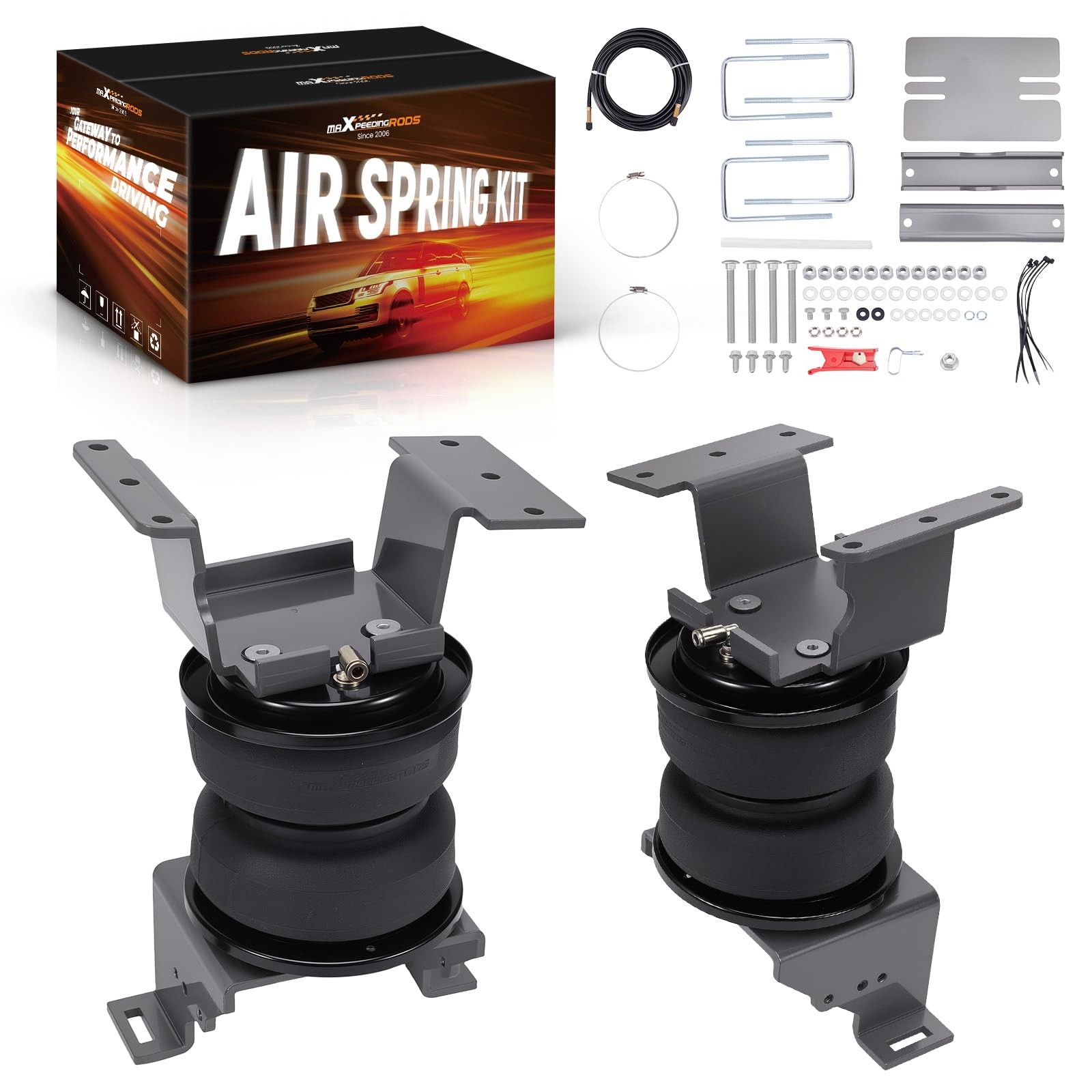 5000 lbs Rear Air Helper Kit 11-19 Silverado Sierra 2500HD gallery