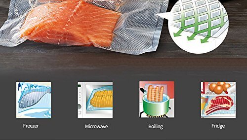 8"x50' Vacuum Sealer Bags on Roll 4Mil Embossed Food Saver Vacuum Storage Bags gallery
