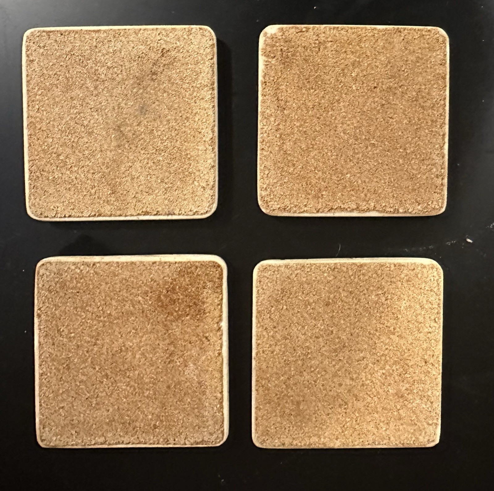 Fun Retro Cocktail Lounge Drink Coasters (4) Stone-Like with Cork Bottom gallery