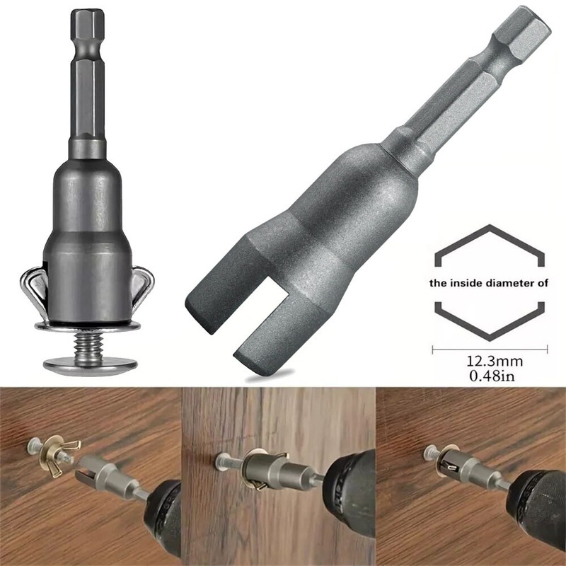 Hurricane Wing Nut Driver - Wingnut Driver Socket Tool for Power Drill gallery