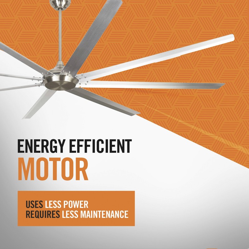 Bannon High-Volume Industrial Ceiling Fan, 100in., 23,000 CFM gallery