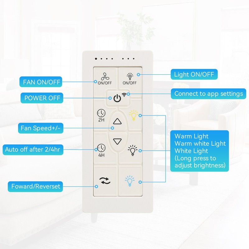 Nickel 52in Smart Ceiling Fan Compatible with Alexa/Google LED/Remote/APP/Voice gallery