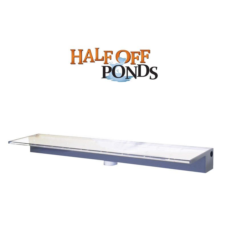 Half Off Ponds Sheer Elegance 36" Acrylic Spillway - SE36 gallery