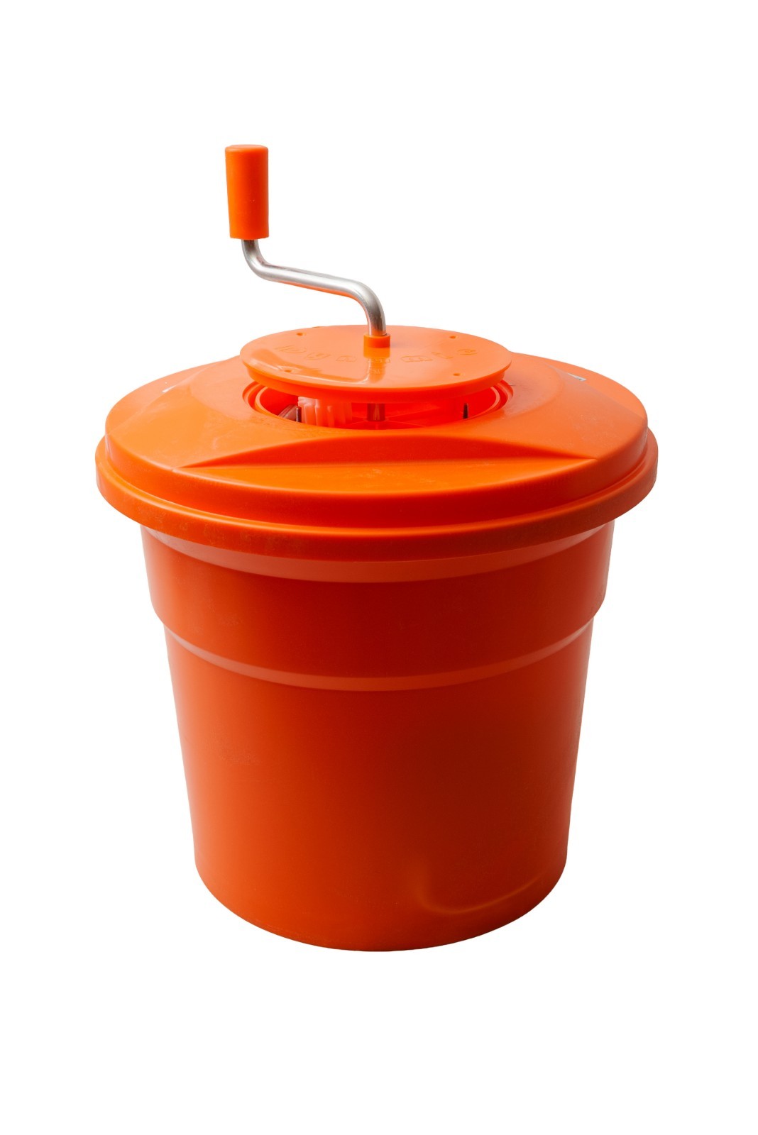 Dynamic Manual Salad Spinner 20L / 5 Gallon Commercial Vegetable Dryer Orange gallery