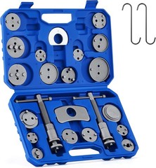 Orion Motor Tech 24pc Brake Caliper Compression Tool Set – Piston Wind Back Kit