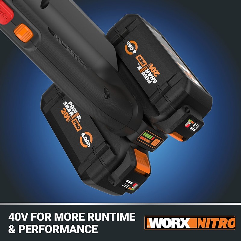 Worx Nitro WP595 40V PowerShare PRO LEAFJET Blower with Brushless Motor-OB gallery