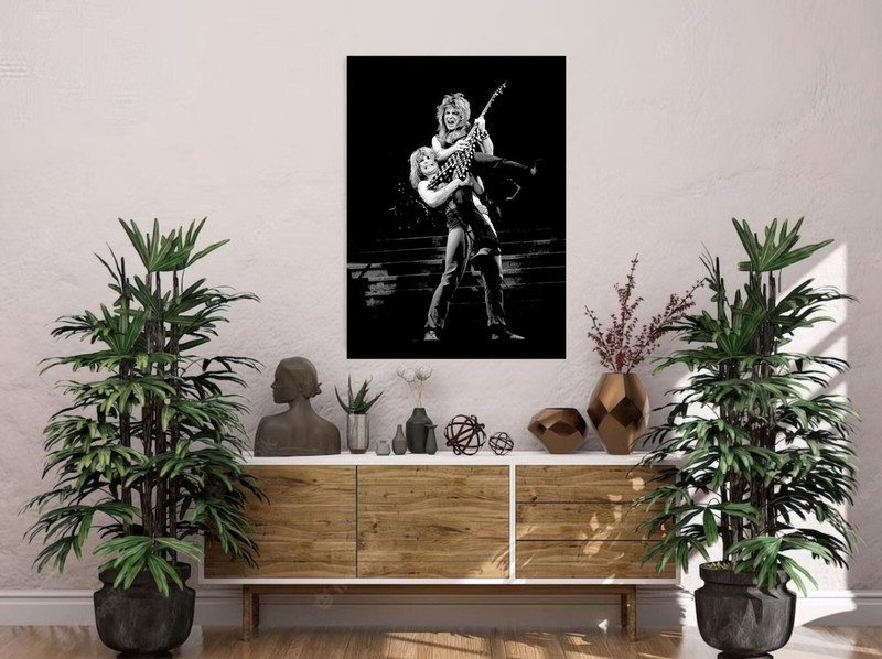 Randy Rhoads Poster 24x36 Inch Live Concert Photo Rare Wall Art Print - RR09 gallery