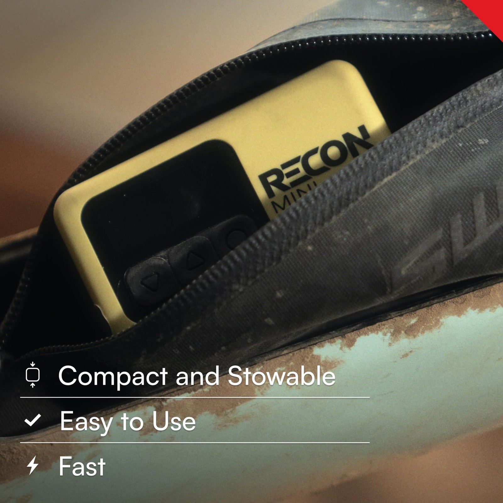 Viair Recon Mini - Premium Portable Air Compressor For Cyclists - Digital Tire gallery