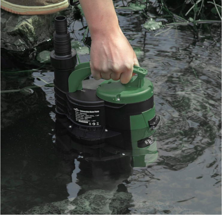 3500 GPH 1HP Submersible Clean/Dirty Water Sump Pump with Build-in Float Switch gallery