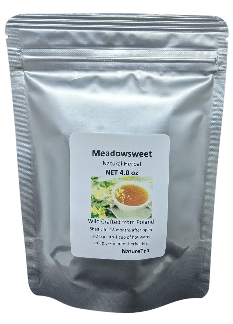 Meadowsweet Flower - Filipendula ulmaria Dried Leaf/Flower C/S from 100% Nature gallery