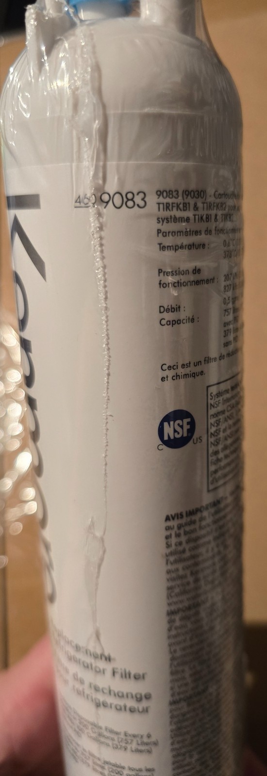 Kenmore 9083 Refrigerator Water Filter Replacement Cartridge 46-9083 9030 gallery