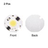 LED Chip Bulb 110V 12W Cool White 6000-6500K High Power Floodlight Lamp 2 Pack gallery