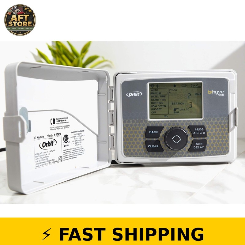 Orbit B-hyve Smart Sprinkler Controller - 6-Zone App Controlled gallery