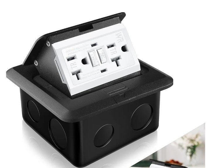 HOOLERRY POP UP FLOOR OUTLET WATERPROOF KIT NEW IN BOX gallery