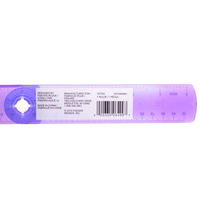 Fiskars Color Changing Folding Ruler 12"/30cm gallery