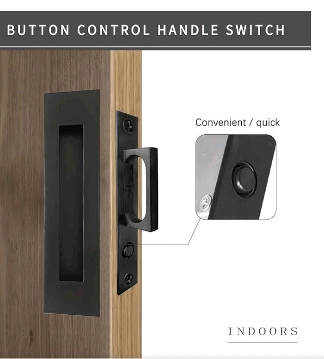 6 Inch Recessed Finger Flush Pulls For Pocket Door Closet Door Sliding Barn Door gallery