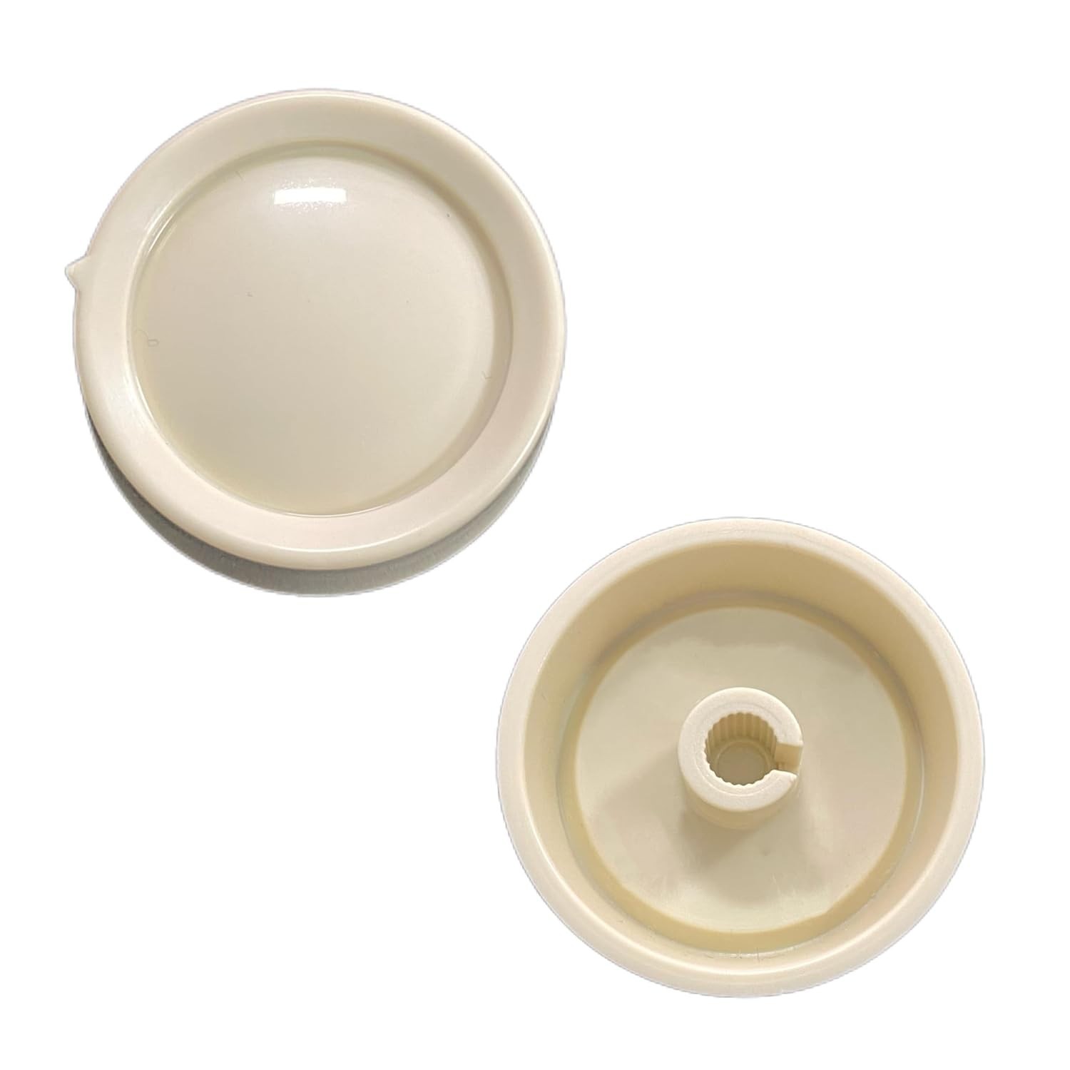 2 PCS Rotary Dimmer Knob Replacement for Rotary Dimmer Switch,Fan Control,Ivory gallery