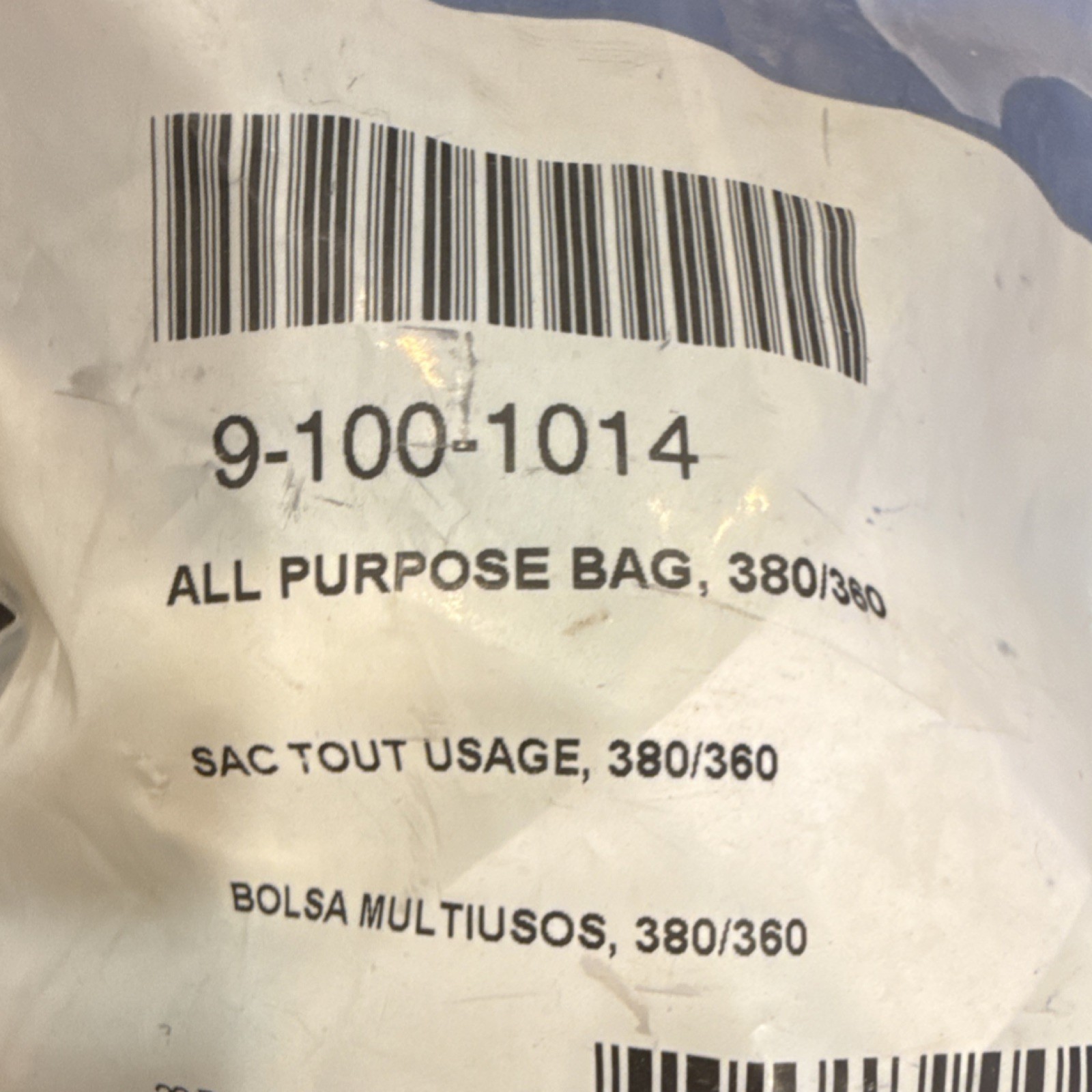 Polaris All Purpose Bag 9-100-1014 For Polaris 380 360 White Plastic For Polaris gallery