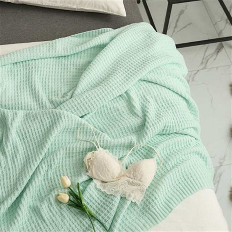 Plain Throw Blanket Soft Warm Sofa Bed Office Nap Blankets Cover All Size Decor gallery
