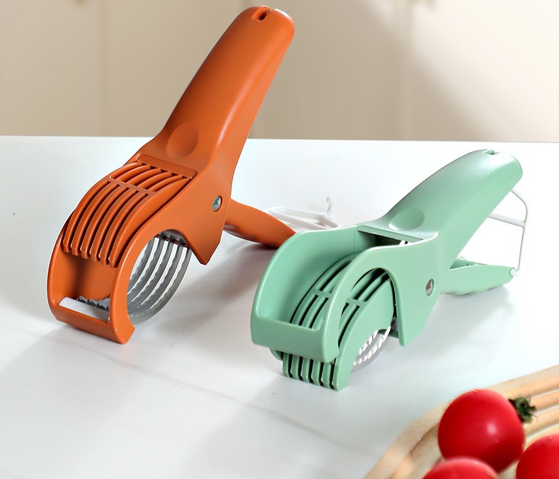 1PC Banana Slicer Salad Cutter Vegetable Cutter Stainless Steel Fruit Slicer gallery