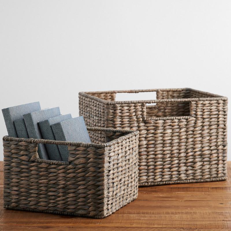 Pottery Barn Charleston Handwoven Seagrass Basket Collection - Large Utility gallery