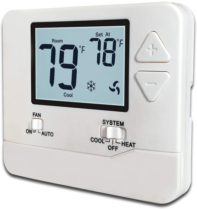 Digital Wall Electronic Non Programmable Thermostat STN-701 Heat / Cool gallery