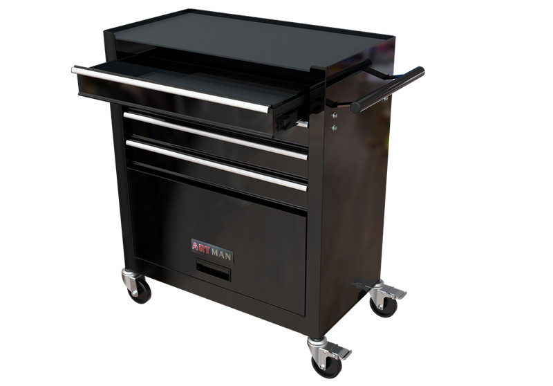 234pcs Rolling Tool Cabinet Interlock with Tools & 4 Drawers Tool Storage Box gallery